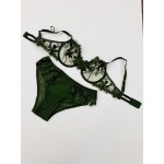 ست شورت وسوتین تور  فنر دار اروپایی برند انوشه