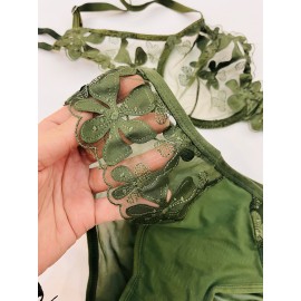 ست شورت وسوتین تور  فنر دار اروپایی برند انوشه