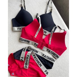 ست اسفنجی اسپرت زنانه لیزری جکدار )تولید چین)