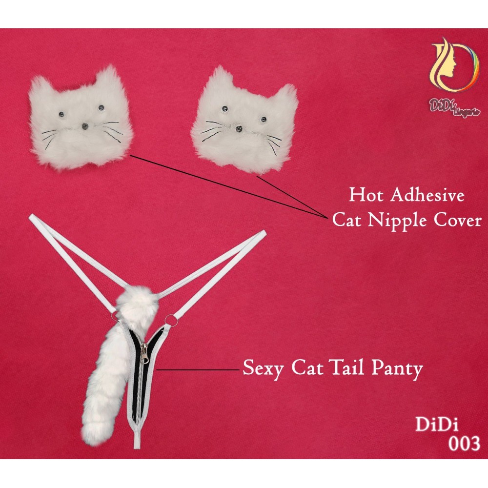 ست شورت دم دار فانتزی ونیپل عروسکی