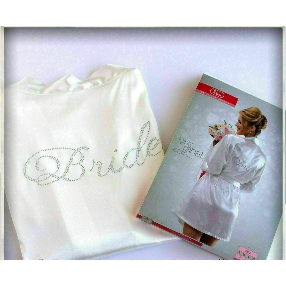 ربد شامبر ساتن پشت نگین دار برند اما