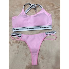 ست اسپرت نیم تنه وشورت کاپ دار نخ کبریتی پشت ضربدری برند اما