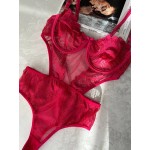 بادی فانتزی سکسی زیر فنر دار توری برند مکسوریا