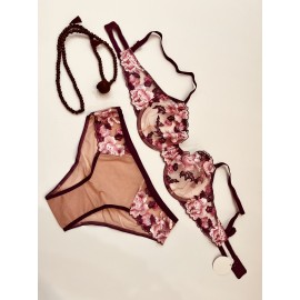 ست شورت سوتين زير فنردار ارويايى برند انوشه