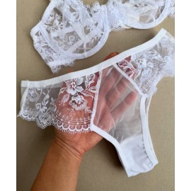 ست شورت و سوتین زیر فنر داره تور برند انوشه